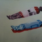 Paint Tubes, red and blue, by Little Friend Susan