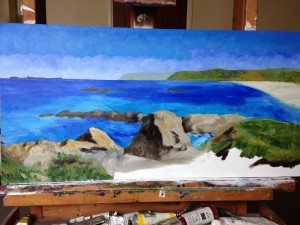 Anglesey Seascape WiP